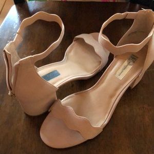 Light pink heels